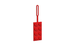 5005542 | LEGO® 2x4 Red Luggage Tag