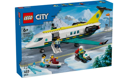 60465 | LEGO® City Emergency Air Ambulance Airplane