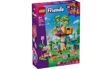 42666 | LEGO® Friends Cat Birthday Party & Tree House