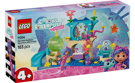 11204 | LEGO® Gabby's Dollhouse Mermaid Gabby's Aquarium Adventure