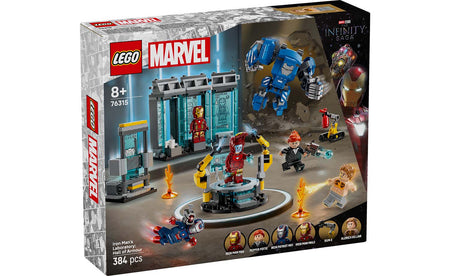 76315 | LEGO® Marvel Iron Man's Laboratory: Hall of Armour
