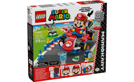 72043 | LEGO® Super Mario™ Mario Kart™ – Interactive LEGO® Mario™ & Standard Kart