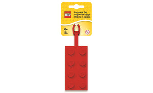 IQ52002 | LEGO® 2x4 Red Luggage Tag
