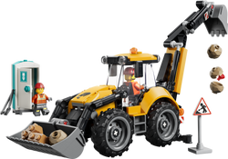 60480 | LEGO® City Yellow Backhoe Loader Sets City