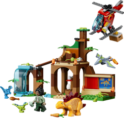 77981 | LEGO® Jurassic World™ Velociraptor, Stegosaurus & Pteranodon Rescue Sets Jurassic World