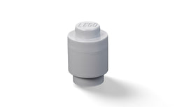 01740 | LEGO® 1-Stud Round Storage Brick - Grey