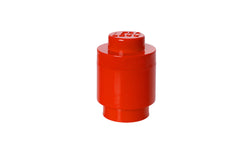 01730 | LEGO® 1-Stud Round Storage Brick - Red
