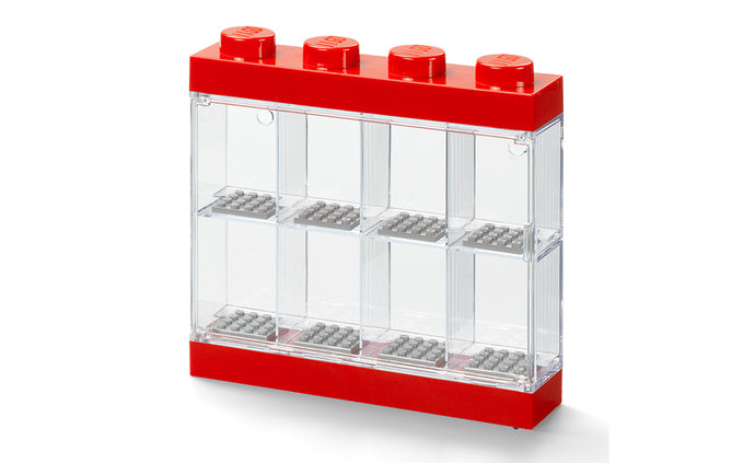 50001 | LEGO® Minifig. Display Case 8 - Red