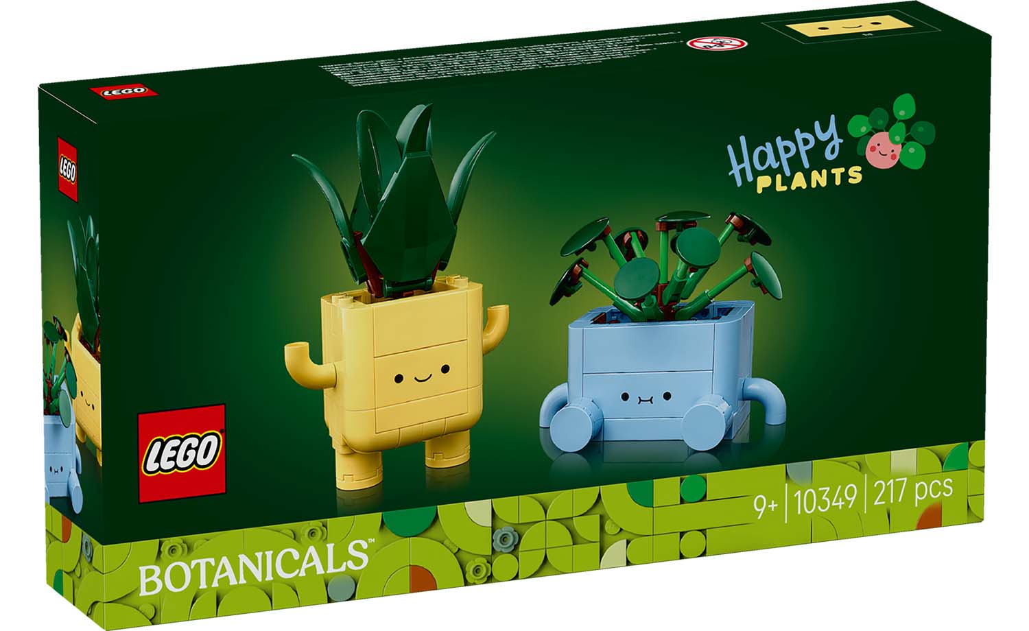 LEGO Botanicals 10349 Happy Plants 217 ชิ้น