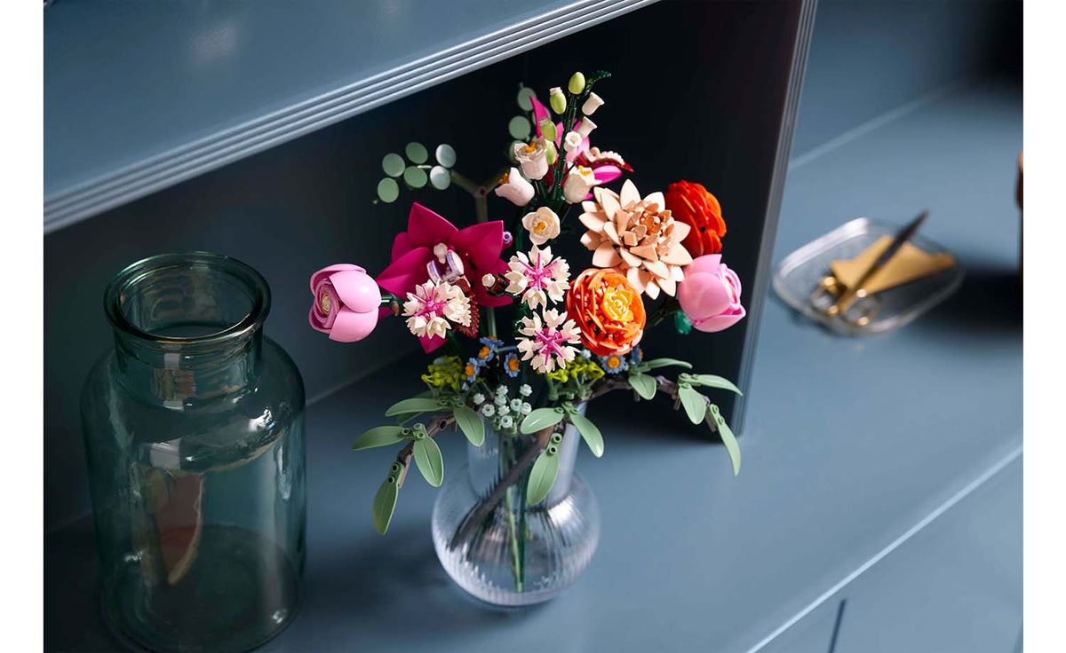 10342 | LEGO® Botanicals Pretty Pink Flower Bouquet Decor Botanicals