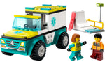 60403 | LEGO® City Emergency Ambulance And Snowboarder