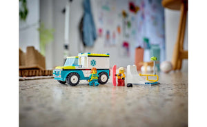 60403 | LEGO® City Emergency Ambulance And Snowboarder