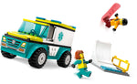 60403 | LEGO® City Emergency Ambulance And Snowboarder