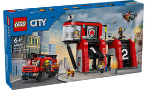 60414 | LEGO® City Fire Station With Fire Truck