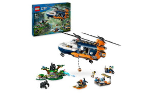 60437 | LEGO® CITY Jungle Explorer Helicopter at Base Camp