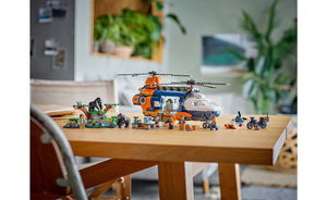 60437 | LEGO® CITY Jungle Explorer Helicopter at Base Camp
