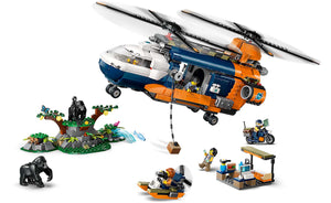 60437 | LEGO® CITY Jungle Explorer Helicopter at Base Camp