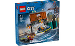 60417 | LEGO® City Police Speedboat And Crooks' Hideout