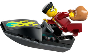 60417 | LEGO® City Police Speedboat And Crooks' Hideout