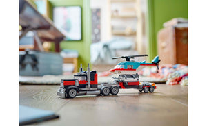 31146 | LEGO® Creator 3-in-1 Flatbed Truck With Helicopter