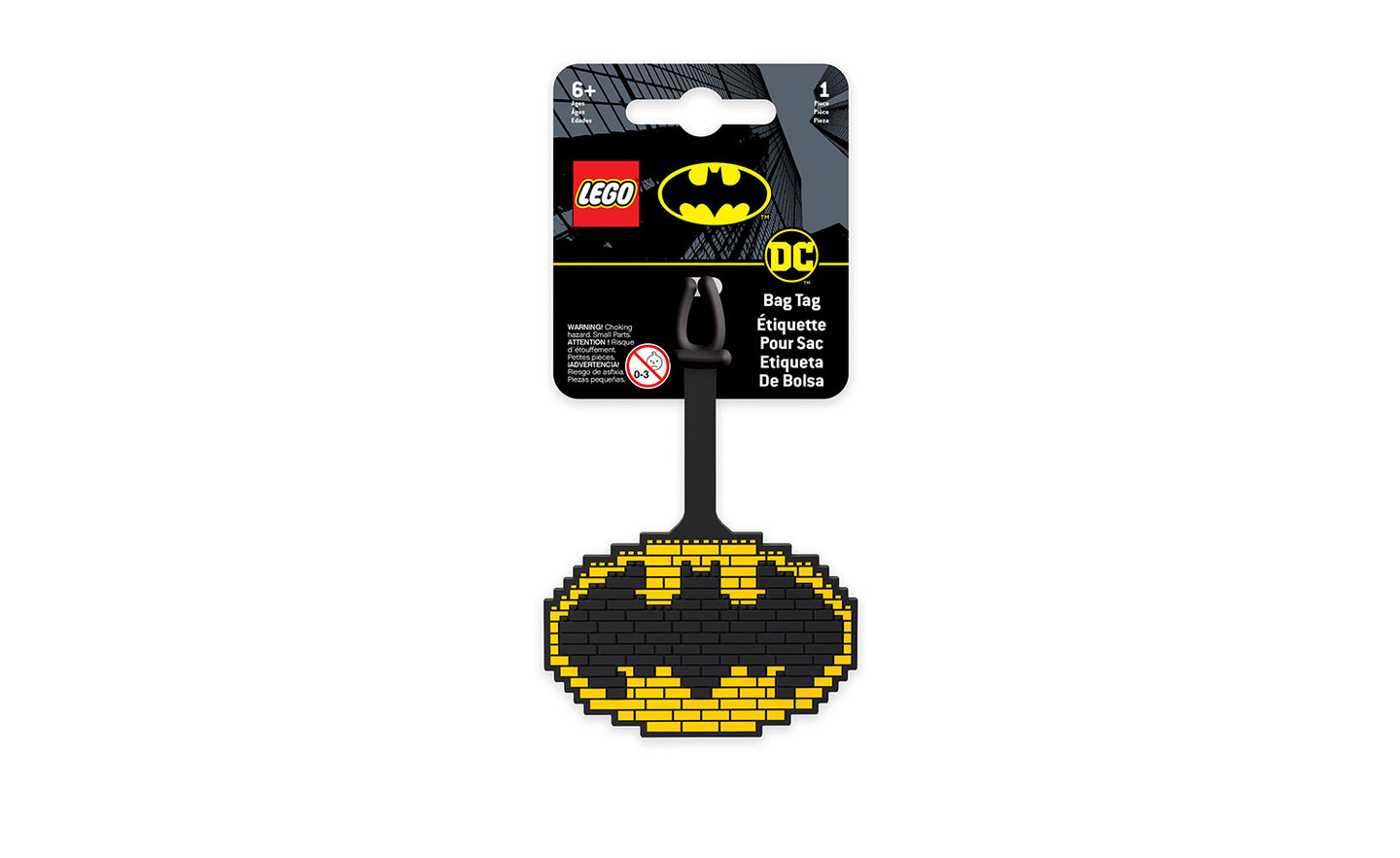 IQ52815 | LEGO® DC Batman Logo Bag Tag