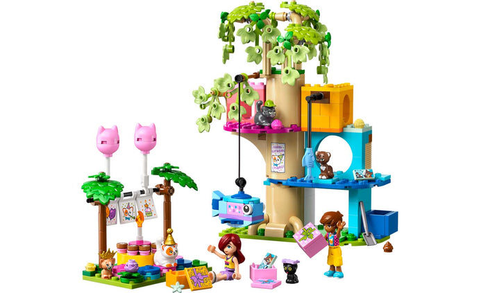 42666 | LEGO® Friends Cat Birthday Party & Tree House