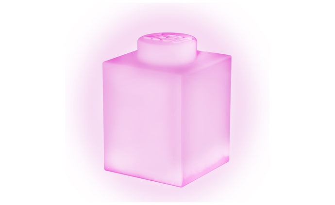 LP39 | LEGO® Iconic 1x1 Silicone Brick Nitelite - PINK