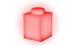 LP38 | LEGO® Iconic 1x1 Silicone Brick Nitelite - RED