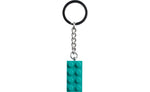 854303 | LEGO® Iconic Bright Bluish Green 2x4 Stud Key Chain