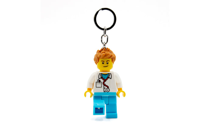KE184H | LEGO® Iconic Male Doctor Key Chain Light