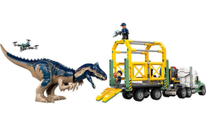 76966 | LEGO® Jurassic World™ Dinosaur Missions: Allosaurus Transport Truck