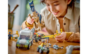 76966 | LEGO® Jurassic World™ Dinosaur Missions: Allosaurus Transport Truck