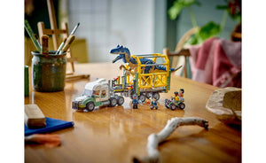 76966 | LEGO® Jurassic World™ Dinosaur Missions: Allosaurus Transport Truck