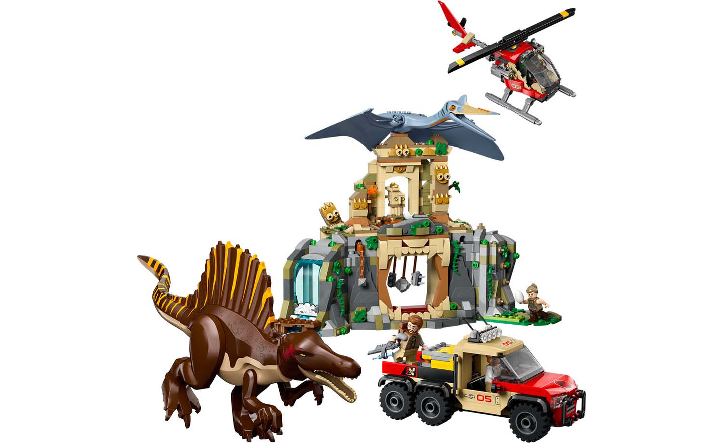 76976 | LEGO® Jurassic World™ Spinosaurus & Quetzalcoatlus Air Mission