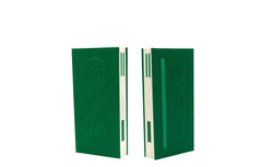 IQ53697 | LEGO® Locking Notebook (2x1) with 16cm Gel Pen - Green