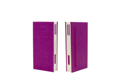 IQ53696 | LEGO® Locking Notebook (2x1) with 16cm Gel Pen - Violet