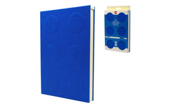 IQ53699 | LEGO® Locking Notebook (2x3) with 16cm Gel Pen - Blue