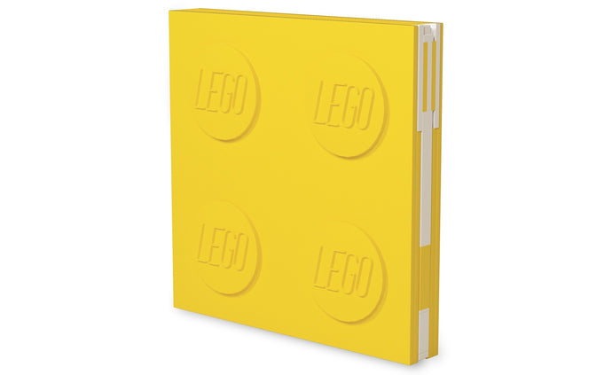 5009065 | LEGO® Iconic 2.0 Locking Notebook with Gel Pen - Yellow