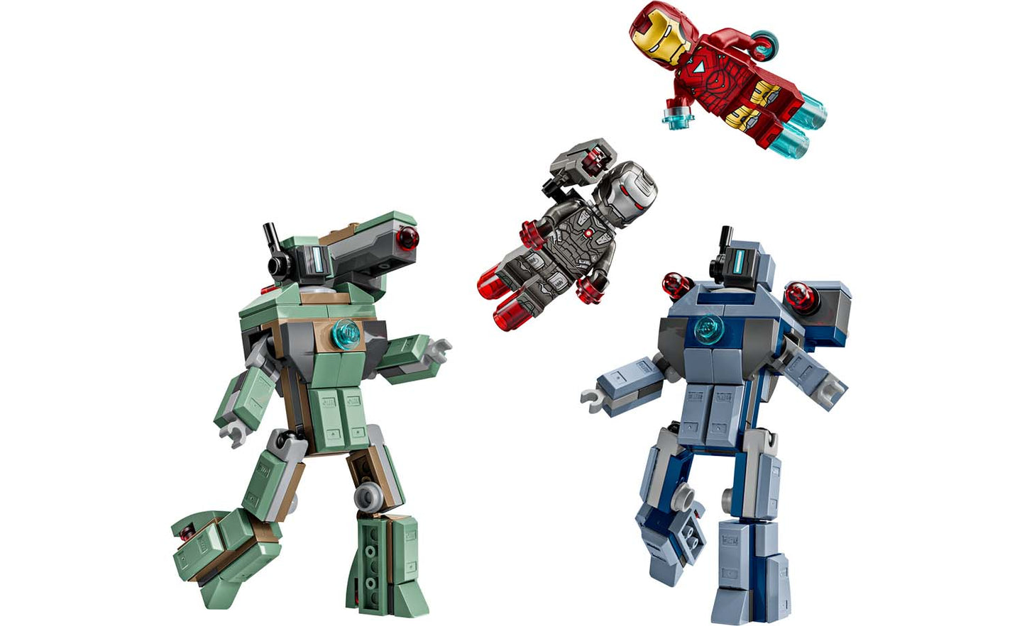 76320 | LEGO® Marvel Iron Man & War Machine vs. Hammer Drones