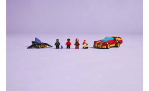 76310 | LEGO® Marvel Iron Man Car & Black Panther vs. Red Hulk