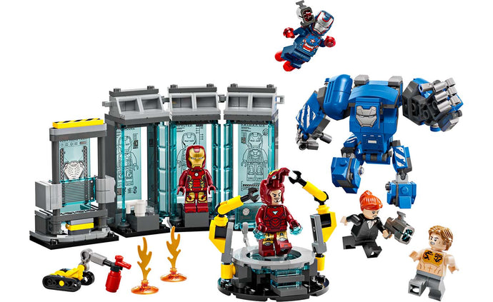 76315 | LEGO® Marvel Iron Man's Laboratory: Hall of Armour