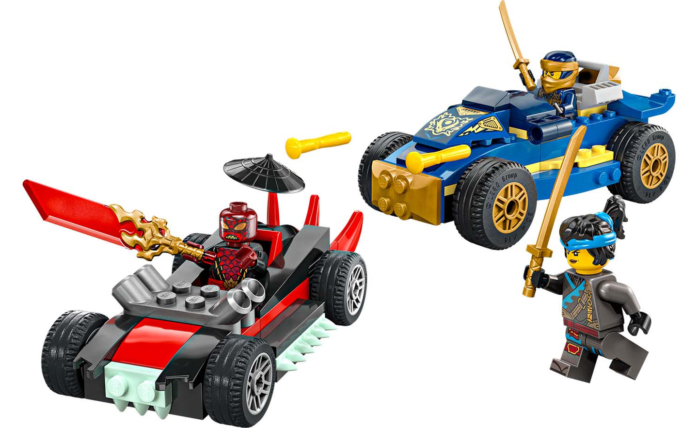 71840 | LEGO® NINJAGO® Rogue vs. Drix Race Car Duel
