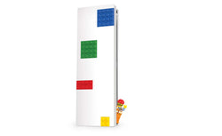 IQ53707 | LEGO® Pencil Box and Construction Worker Minifigure