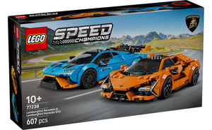 77238 | LEGO® Speed Champions Lamborghini Revuelto & Huracán STO