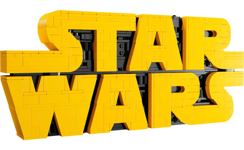 75407 | LEGO® Star Wars™ Brick-Built Star Wars™ Logo Decor Star Wars