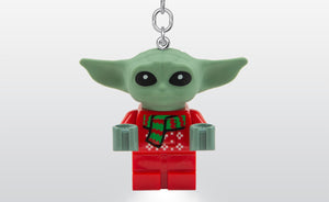 KE208AH | LEGO® Star Wars™ Grogu Holiday Sweater Key Chain Light