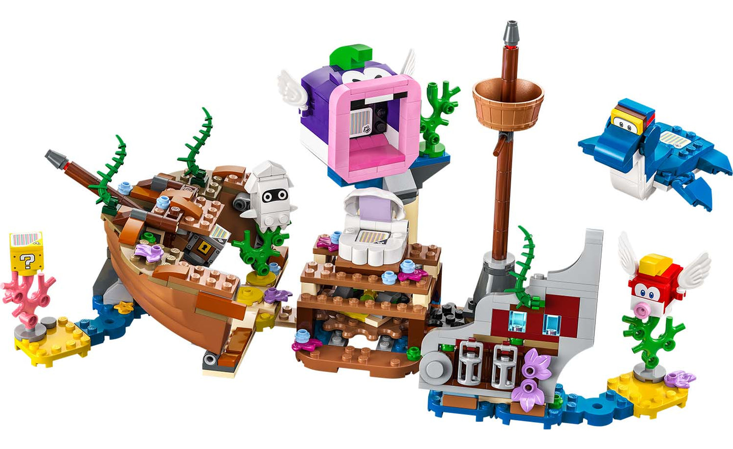 71432 | LEGO® Super Mario™ Dorrie's Sunken Shipwreck Adventure Expansion Set