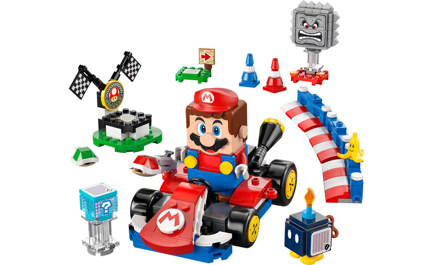 72043 | LEGO® Super Mario™ Mario Kart™ – Interactive LEGO® Mario™ & Standard Kart