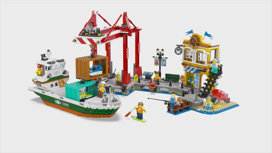 60422 | LEGO® CITY Seaside Harbour with Cargo Ship