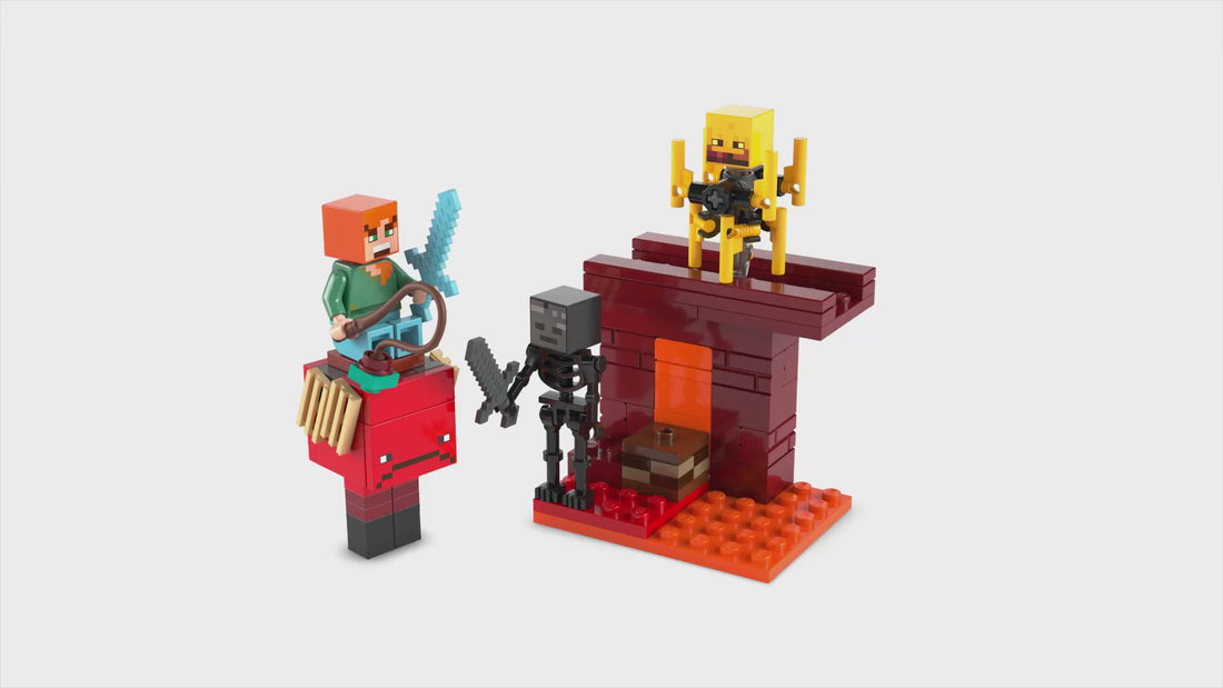 21266 | LEGO® Minecraft® The Nether Lava Battle Sets Minecraft